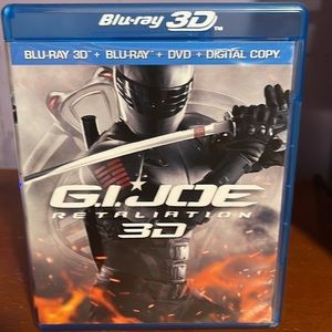 GI Joe: Retaliation 3D Blu-ray